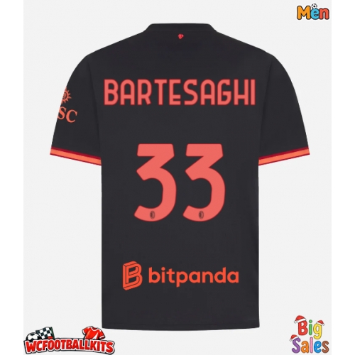 AC Milan Davide Bartesaghi #33 Replica Third Stadium Shirt 2026-27 Short Sleeve